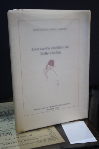 Portada del libro de Una carta inédita de Valle Inclán