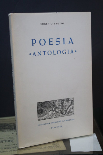 Portada del libro de Poesía. Antología