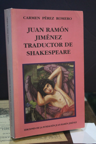 Portada del libro de Juan Ramón Jiménez. Traductor de Shakespeare