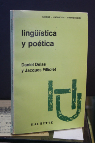 Portada del libro de Lingüística y poética