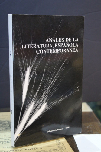 Portada del libro de Anales de la literatura española contemporánea. Volume 21, Issue 3, 1996.