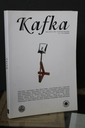 Portada del libro de Kafka. Revista de Humanidades, n.º 3. 2004.