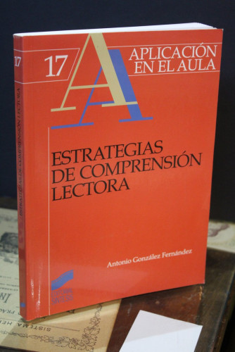 Portada del libro de Estrategias de comprensión lectora