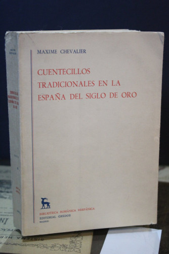 Portada del libro de Cuentecillos tradicionales en la España del Siglo de Oro.- Chevalier, Maxime.