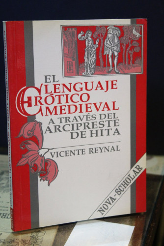 Portada del libro de El lenguaje erótico medieval a través del Arcipreste de Hita