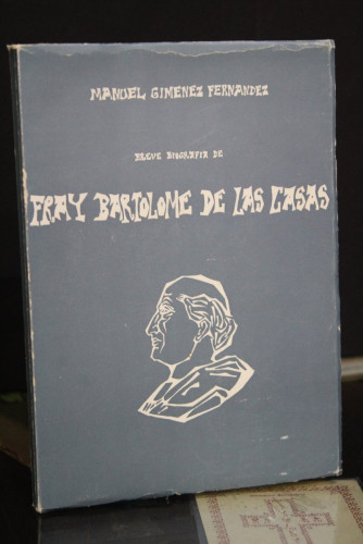 Portada del libro de Breve biografía de Fray Bartolomé de las Casas