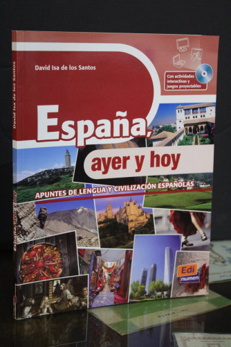 Portada del libro de España, ayer y hoy. Apuntes de lengua y civilización españolas