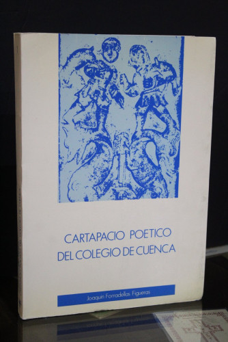 Portada del libro de Cartapacio poético del Colegio de Cuenca