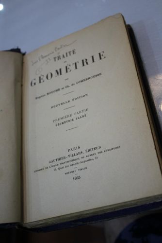 Portada del libro de Traité de Géométrie. Première partie. Géométrie plane