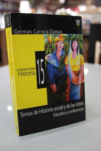 Portada del libro de Temas de historia social y de las ideas: Estudios y conferencias.
