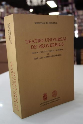 Portada del libro de Teatro universal de proverbios