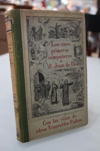 Portada del libro de Los cinco primeros compañeros de San Juan de Dios.