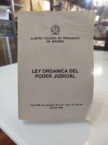 Portada del libro de Ley Orgánica del Poder Judicial