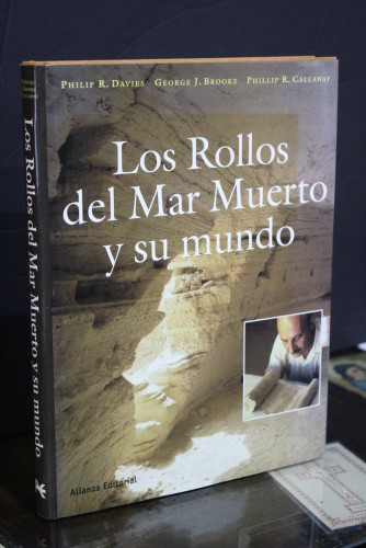 Portada del libro de Los Rollos del Mar Muerto y su mundo