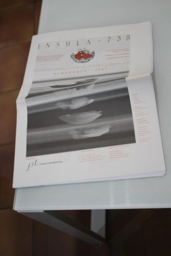 Portada del libro de Ínsula, 735. Almanaque 2007. Marzo 2008.