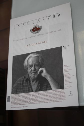 Portada del libro de Ínsula, 789. La ínsula de Ory. Septiembre 2012.