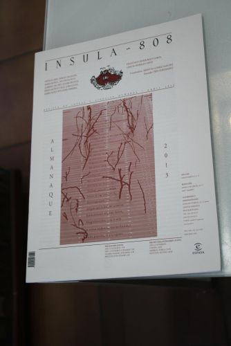 Portada del libro de Ínsula, 808. Almanaque 2013. Abril 2014.