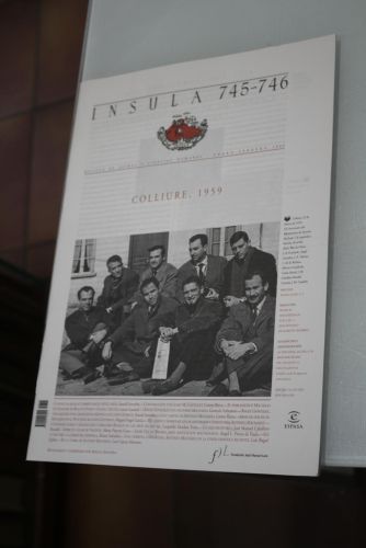 Portada del libro de Ínsula, 745-746. Colliure, 1959. Enero-Febrero 2009.