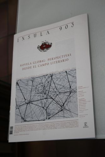 Portada del libro de Ínsula, 903. Novela global: Perspectivas desde el campo literario. Marzo 2022.