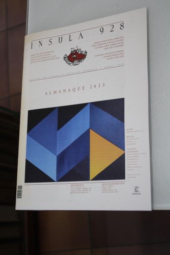 Portada del libro de Ínsula, 928. Almanaque 2023. Abril 2024.