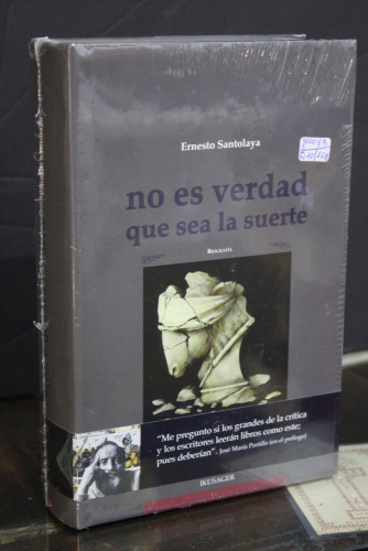 Portada del libro de No es verdad que sea suerte