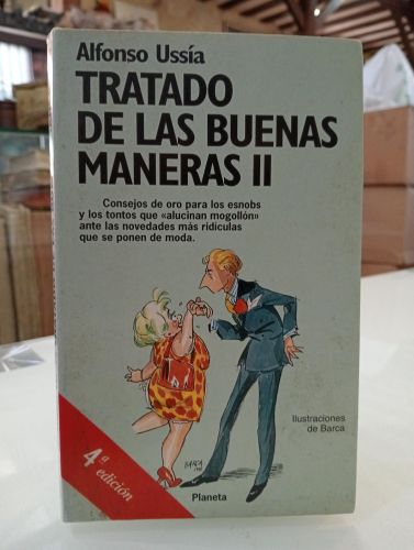 Portada del libro de Tratado de las buenas maneras II [Dedicado]