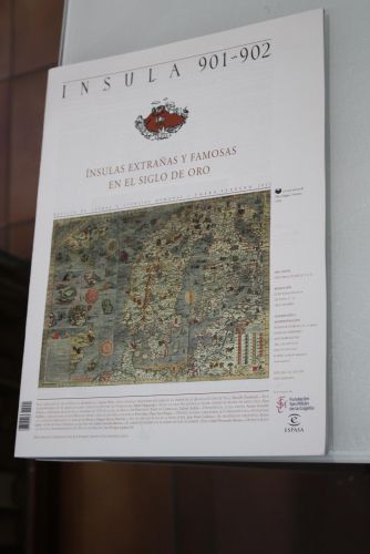 Portada del libro de Ínsula, 901-902. Ínsulas extrañas y famosas en el Siglo de Oro. Enero-Febrero 2022.