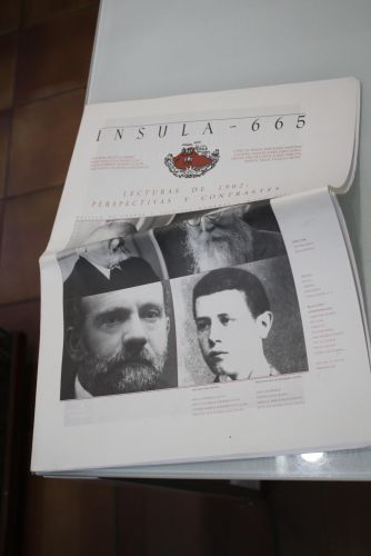 Portada del libro de Ínsula, 665. Lecturas de 1902: perspectivas y contrastes. Mayo 2002.