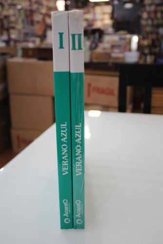 Portada del libro de Verano Azul.- 2 tomos.- Acanto Ediciones.