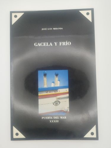 Portada del libro de Gacela y frío