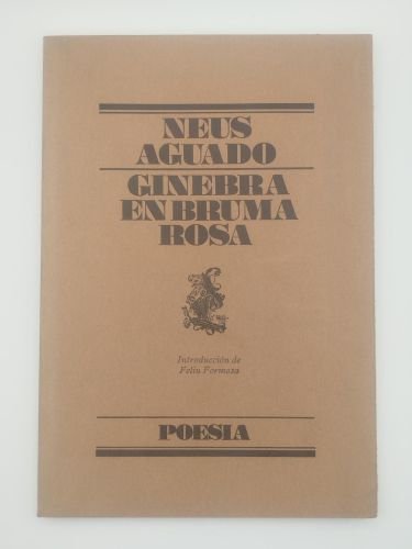 Portada del libro de Ginebra en bruma rosa