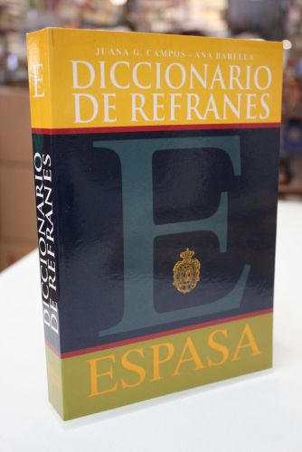 Portada del libro de Diccionario de refranes