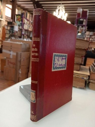 Portada del libro de La España marítima