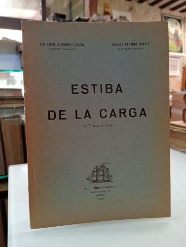 Portada del libro de Estiba de la carga