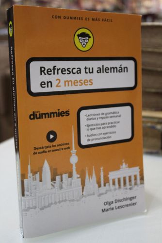 Portada del libro de Refresca tu alemán en 2 meses. Para dummies