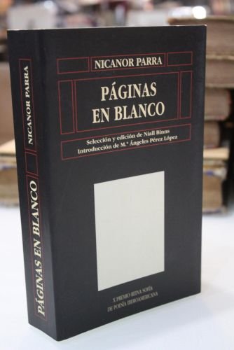 Portada del libro de Páginas en blanco