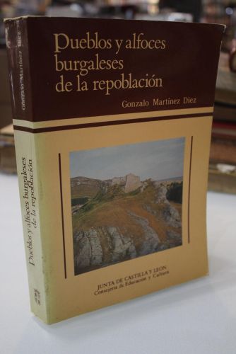 Portada del libro de Pueblos y alfoces burgaleses de la repoblación