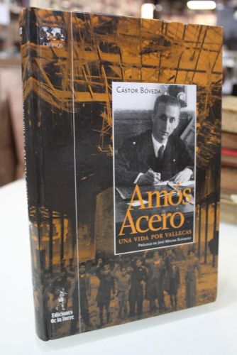 Portada del libro de Amós Acero, una vida por Vallecas