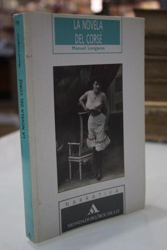 Portada del libro de La novela del corsé.- Dedicado.
