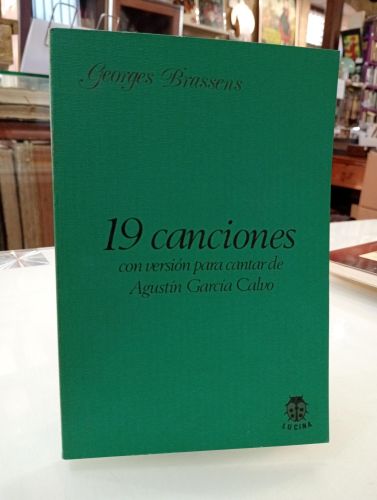 Portada del libro de Diecinueve canciones con versiones para cantar