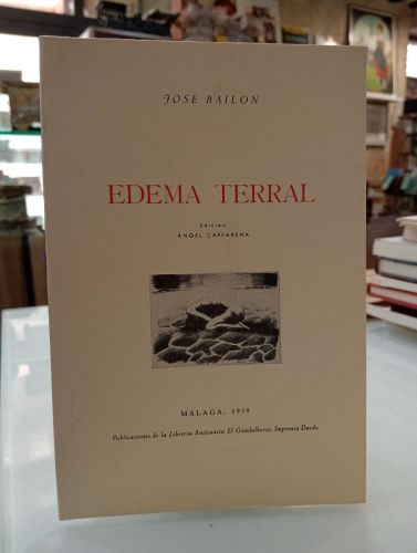 Portada del libro de Edema terral