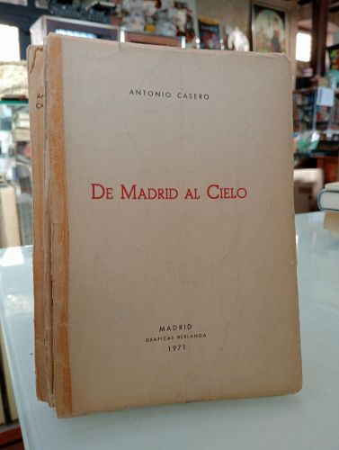 Portada del libro de De Madrid al Cielo