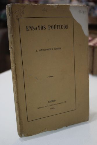 1861.- Ensayos poéticos