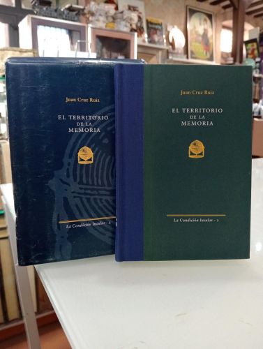 Portada del libro de El territorio de la memoria