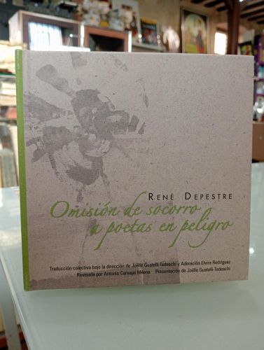 Portada del libro de Omisión de socorro a poetas en peligro