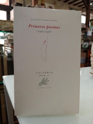 Portada del libro de Primeros poemas (1929-1936)