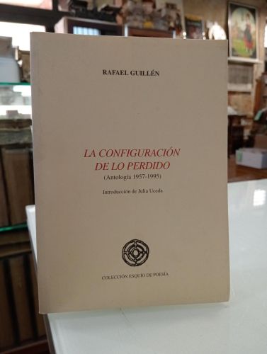 Portada del libro de La configuración de lo perdido