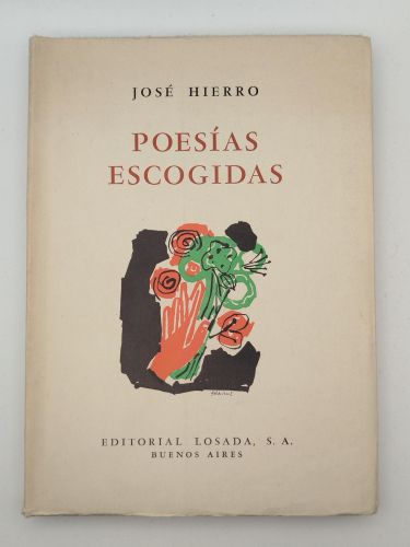 Portada del libro de Poesías escogidas