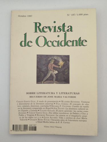 Portada del libro de Revista de Occidente Nº 197