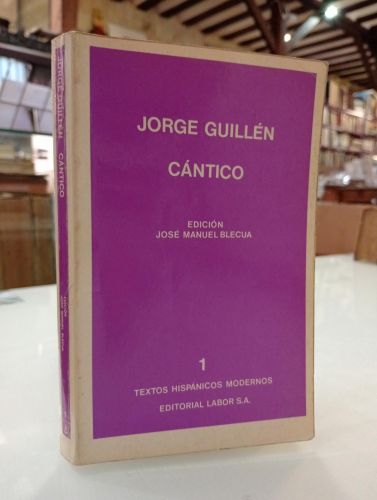 Portada del libro de Cántico